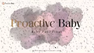 Baby Pool Float