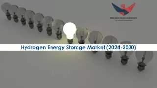 Hydrogen Energy Storage Market