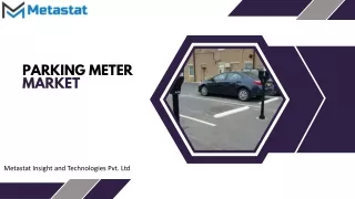 Parking Meter Market Trends and Analysis Forecast 2030