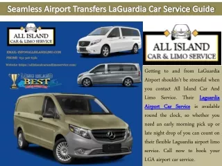 Seamless Airport Transfers LaGuardia Car Service Guid