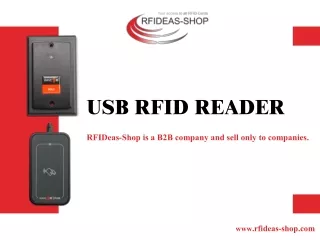 USB RFID reader