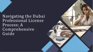 Dubai Professional License