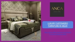 Customized Furniture Delhi