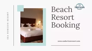 Beach Resort Booking