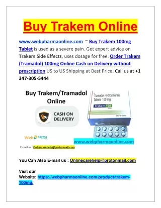 Buy Trakem Online