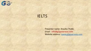 IELTS coaching center in  Hyderabad