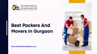 Best Packers And Movers In Gurgaon