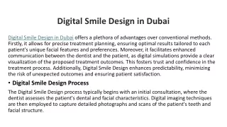 Digital Smile Design in Dubai1