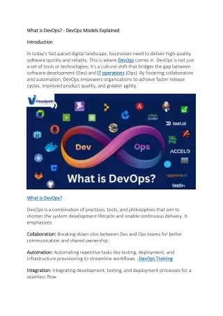 DevOps Training Institute in Hyderabad | DevOps Training