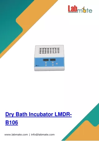 Dry-Bath-Incubator-LMDR-B106