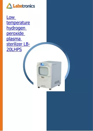 Low-temperature-hydrogen-peroxide-plasma-sterilizer-LB-20LHPS