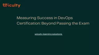 Measuring Success in DevOps Certification Beyond Passing the Exam
