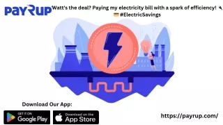 Paying Electricity Bills Hassle-Free with PayRup