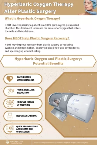 Hyperbaric Oxygen Therapy After Plastic Surgery