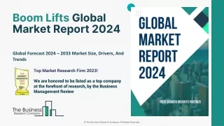 Boom Lifts Market Size, Share, Industry Analysis And Outlook 2024-2033
