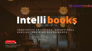 IntelliBooks: Where Restaurant Success Begins