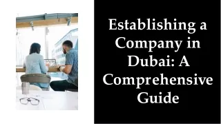 Setup a Company in Dubai