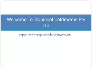 Mobile Cold Rooms Gold Coast