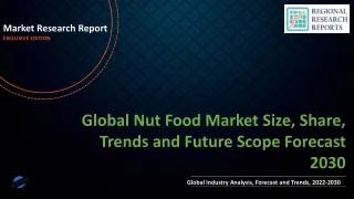 Nut Food Market Size, Share, Trends and Future Scope Forecast 2030