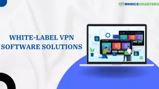 White-Label VPN Software Solutions