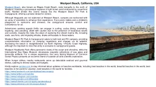 Explore Westport Beach: Camping, Fishing, Surfing & More | California, United St