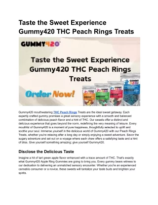 Buy Delta 9 THC Gummies Store Online | Gummy420.com