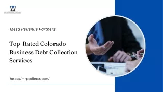 Top-Rated Colorado Business Debt Collection Services | Mesa Revenue Partners