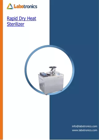 Rapid-Dry-Heat-Sterilizer