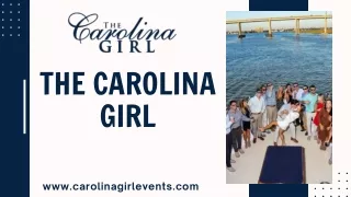 Charleston Harbor Rehearsal Dinners - The Carolina Girl