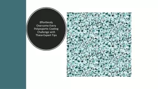 Effortlessly Overcome Every Polyaspartic Coating Challenge with These Expert Tips​