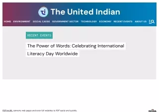 Literacy Day In India