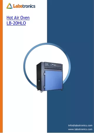 Hot-Air-Oven-LB-20HLO