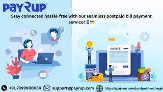 Simplify Your Billing Postpaid Recharge Solutions by PayRup