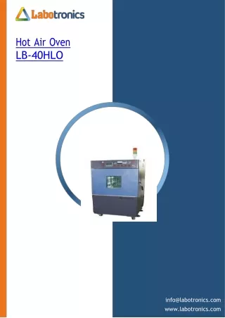 Hot-Air-Oven-LB-40HLO