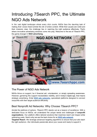 Ngo ads network