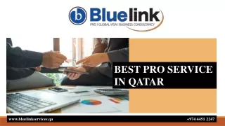 BEST PRO SERVICE IN QATAR