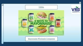 Mayonnaise Wholesale Companies