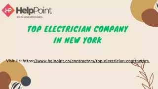 top electrician company new york