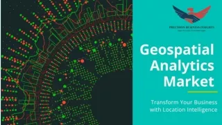 Geospatial Analytics Market