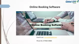 Online Booking Software