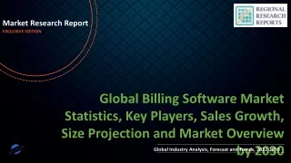 Billing Software Market Statistics, Key Players, Sales Growth, Size Projection and Market Overview by 2030