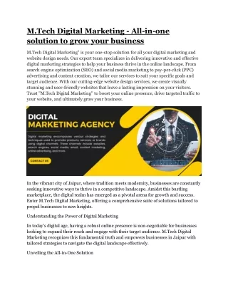 best digital marketing company