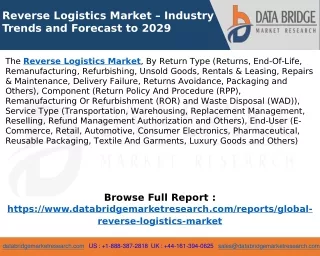 Reverse Logistics Market