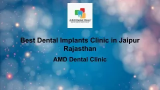 Best Dental Implants Clinic in Jaipur Rajasthan