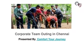 Corporate Team Outing in Chennai – Corporate Offsite Venues