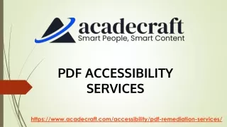 Accessibility with PDF Remediation: Digital Content for All Users