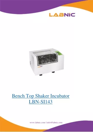 Bench-Top-Shaker-Incubator-LBN-SI143