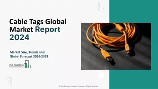 Cable Tag Market Size & Share Analysis - Growth Trends 2024-2033