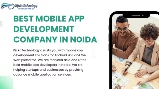 Best Mobile App Development Company in Noida