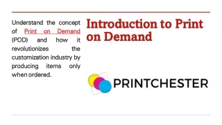 Effortless Customization: The Print on Demand Revolution